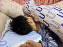 卡伴【吉娜推薦】?jì)和眍^寶寶云翼護頸枕兒童記憶棉枕頭 藍色 一段 曬單實(shí)拍圖