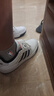 adidas ENTRAP美式校園風(fēng)運動(dòng)少年感復古籃球風(fēng)板鞋男女阿迪達斯   白色/黑色   43 曬單實(shí)拍圖