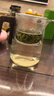 茶皇子磁吸泡茶壺專(zhuān)利設計過(guò)濾茶水分離高硼硅玻璃泡茶神器茶具套裝 透明800ml+品茗杯2只 曬單實(shí)拍圖