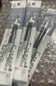 百樂(lè )（PILOT）日本PILOT百樂(lè )juice筆芯果汁筆替換芯0.5中性筆大容量8EF速干刷題 【8EF筆芯】黑色10支/盒 曬單實(shí)拍圖