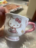 滿(mǎn)朝佳（MANCHAOJIA）凱蒂貓卡通馬克杯陶瓷水杯家用辦公室杯子高顏值送禮物可愛(ài)咖啡杯 曬單實(shí)拍圖