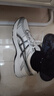 亞瑟士ASICS網(wǎng)面跑鞋百搭男鞋緩震運動(dòng)鞋透氣跑步鞋 GEL-CONTEND 4 白色/銀色 45 曬單實(shí)拍圖