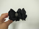 舒星童巴黎王妃路易斯丸子頭抓夾女2025新款蝴蝶結發(fā)夾后腦勺馬尾夾發(fā)卡 黑色水鉆【1個(gè)】 曬單實(shí)拍圖