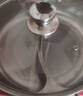 加厚不銹鋼鴛鴦鍋一體成型耐高溫家用帶蓋大容量涮火鍋電磁爐通用 【一體成型】鴛鴦鍋【32cm】配蓋 曬單實(shí)拍圖