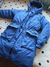 象老大（XIANGLAODA）兒童羽絨服反季男童中大童過(guò)膝長(cháng)款胖童冬季外套帥氣厚3207 布魯藍 【寬松型 活面易打理】 170 【過(guò)膝 可穿135斤內 勿貪大】 曬單實(shí)拍圖