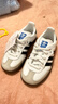 阿迪達斯（adidas）童鞋嬰童T頭鞋兒童三葉草SAMBA OG親子款魔術(shù)貼板鞋德訓鞋JQ3191 曬單實(shí)拍圖