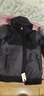 迪卡儂外套男冬加厚風(fēng)衣防水棉服黑色L 5023789 曬單實(shí)拍圖