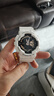 卡西歐（CASIO）G-SHOCK雙顯防水潮流運動(dòng)手表 炫酷白金 GA-110RG-7ADR 曬單實(shí)拍圖