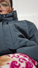 京東京造羽絨服男女情侶短款派克服保暖厚外套男冬季衣服男裝 灰色 L 曬單實(shí)拍圖