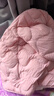 波司登（BOSIDENG）25年新款輕薄羽絨服男女兒童5A抗菌輕便內膽巴恩風(fēng)外套T250135030 草莓粉1832 140 /64 約 130-140cm 30kg 曬單實(shí)拍圖