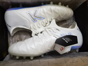 卡爾美（KELME）足球鞋男大師+小牛皮MG成人比賽短釘人草專(zhuān)業(yè)訓練鞋 白藍色 42 曬單實(shí)拍圖