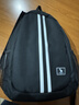 愛(ài)華仕雙肩電腦背包休閑戶(hù)外運動(dòng)大學(xué)生書(shū)包通勤防潑水雙肩包OCB4839 黑色 標準版 曬單實(shí)拍圖