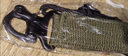 戶(hù)外用品軍迷鳥(niǎo)嘴扣登山織帶掛扣汽車(chē)鑰匙扣掛鉤戰術(shù)腰帶快掛便攜 軍綠色 1 曬單實(shí)拍圖
