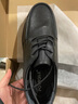 春秋男鞋商務(wù)休閑皮鞋軟底透氣系帶低幫真皮軟底軟面駕車(chē)鞋男黑色 黑色 40 (250mm) 曬單實(shí)拍圖