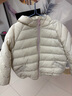 戴維貝拉（DAVE＆BELLA）女童短款羽絨服中大童防水外套秋冬兒童上衣 曬單實(shí)拍圖