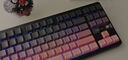 邁從（MCHOSE）G87 V2/K87S旋鈕無(wú)線(xiàn)機械鍵盤(pán)電競游戲客制化有線(xiàn)/藍牙三模gasket結構全鍵熱插拔筆記本電腦辦公 G87 黑莓粉漸變側刻 熾焰軸 曬單實(shí)拍圖