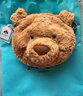Jellycat巴塞羅熊挎包毛絨玩具兒童包包玩偶公仔2025新品生日情人節禮物 棕色 One Size 曬單實(shí)拍圖