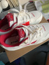 特步（XTEP）男鞋運動(dòng)鞋女鞋STAR-X LITE板鞋冬季新款面包鞋小白鞋百搭休閑鞋 帆白/赫洋紅【新年限定】 男款 43 曬單實(shí)拍圖