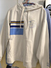 阿迪達斯衛衣女運動(dòng)休閑服時(shí)尚撞色寬松透氣保暖連帽衫IA6774 S 曬單實(shí)拍圖