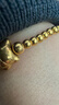 金至尊（3DG Jewellery）經(jīng)典圓珠古法黃金手鏈足金999小金珠手鏈送女友新年禮物計價(jià) 大珠-金重3.91克-BB01013325 曬單實(shí)拍圖
