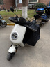 洛克兄弟電動(dòng)車(chē)擋風(fēng)被冬季加絨加厚防寒防水摩托電瓶車(chē)冬天防風(fēng)罩 黑色 防風(fēng)款 曬單實(shí)拍圖