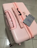 B.L.B.L行李箱女24英寸高顏值拉桿箱大容量旅行箱學(xué)生密碼箱男皮箱子粉 曬單實(shí)拍圖