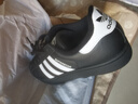 阿迪達斯（adidas）三葉草小黑鞋白標貝殼頭潮流男女系帶板鞋運動(dòng)鞋JH9977 曬單實(shí)拍圖