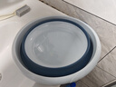 四萬(wàn)公里可折疊臉盆旅行便攜式壓縮洗衣水盆家用戶(hù)外泡腳洗腳盆子SW8043 曬單實(shí)拍圖