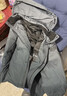 鴨鴨冬裝爸爸裝羽絨服中老年人男士脫卸帽加厚防寒服商務(wù)休閑外套男款 曬單實(shí)拍圖