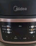 美的（Midea）智能電飯煲 微壓家用電飯鍋3-4-5-6人柴火飯 3升多功能 蒸飯鍋 預約 快速飯 不粘鍋 煮粥 煲湯 【玫瑰金色】數字顯示屏 | 3L 曬單實(shí)拍圖