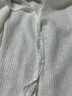 Olrain歐芮兒寬松深v領(lǐng)毛衣針織開(kāi)衫女裝春季新款長(cháng)袖上衣外套 白色 S 曬單實(shí)拍圖
