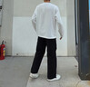 森馬（Semir）長(cháng)袖T恤男純棉打底衫純色內搭情侶2026春上衣合體型109926101201 曬單實(shí)拍圖