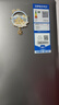 海爾（Haier）「真省電」165L兩門(mén)小冰箱一級能效風(fēng)冷無(wú)霜黑金凈化灰色HC2-165WGHC2E9S9國家補貼 曬單實(shí)拍圖