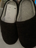 內泊（NEIBO）乳膠棉拖鞋男冬季天女士室內家居鞋大碼防滑防臭橡膠軟底羊毛茶42 曬單實(shí)拍圖