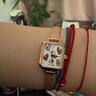 丹尼爾惠靈頓（DanielWellington）DW×Hello Kitty女士手表復古小方糖女款腕表禮盒新年禮物送女友 曬單實(shí)拍圖