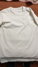 優(yōu)衣庫男裝HEATTECH ULTRA WARM圓領(lǐng)T恤長(cháng)袖保暖衣秋衣內衣479525 479525/01乳白色 M 曬單實(shí)拍圖
