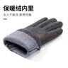 南極人手套女冬季保暖騎行開(kāi)車(chē)加絨防風(fēng)防寒觸屏女士手套NW-510 灰色 曬單實(shí)拍圖