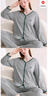 芬騰睡衣女新品100%純棉防靜電簡(jiǎn)約柔軟女士家居服軟棉棉 曬單實(shí)拍圖