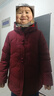 雪中飛中老年媽媽裝羽絨服女中長(cháng)冬裝中式騏驥紅色奶奶加厚防寒保暖外套 曬單實(shí)拍圖