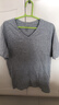 七匹狼男士純棉100%棉短袖T恤背心V領(lǐng)內衣夏季薄款老頭衫打底全棉汗衫男 【V領(lǐng)單件】灰色 XL (推薦體重130-150) 曬單實(shí)拍圖