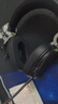 雷蛇（Razer）旋風(fēng)黑鯊V3 無(wú)線(xiàn)頭戴式電競游戲耳機耳麥 三模 THX音效 可拆麥克風(fēng) 三角洲EQ調節 CSGO 吃雞 黑綠 曬單實(shí)拍圖