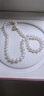 天使之淚淡水珍珠項鏈S925銀經(jīng)典百搭近正圓珍珠生日禮物女送老婆送媽媽 曬單實(shí)拍圖