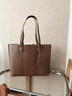 viney牛皮包包女包大容量托特包單肩包手提包生日情人節禮物送女友老婆 曬單實(shí)拍圖