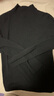 京東京造【100%羊毛衫】針織衫女高領(lǐng)打底毛衣新年冬送禮 黑色 S 曬單實(shí)拍圖