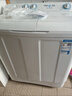 海爾（Haier）半自動(dòng)雙桶洗衣機 12KG大容量 雙缸 一級能效 家電國家補貼以舊換新京東自營(yíng) XPB120-81D2 曬單實(shí)拍圖