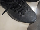 鴻星爾克運動(dòng)鞋子秋冬季男加絨保暖革面鞋凌空防滑耐磨跑步鞋 51125421246 曬單實(shí)拍圖