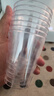 潔日邦一次性杯子240ml*50只直筒杯加厚航空杯食品級飲料太空水杯塑杯 曬單實(shí)拍圖