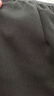 復合加絨加厚半身裙女秋冬百搭小個(gè)子氣質(zhì)款開(kāi)叉彈力中長(cháng)款包臀 黑色【長(cháng)裙不加絨款】 3XL 【建議132-148斤】 曬單實(shí)拍圖