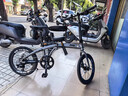 Jeep吉普折疊自行車(chē)帶娃母子車(chē)20寸男女城市通勤折疊車(chē)親子車(chē)-愛(ài)L200 石墨灰【經(jīng)典款】【裸車(chē)】 20寸（建議身高145-185CM） 7速 曬單實(shí)拍圖