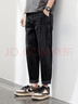 唐獅（TonLion）2026春秋季新款男牛仔褲寬松闊腿褲子復古美式潮牌哈倫褲男生 曬單實(shí)拍圖